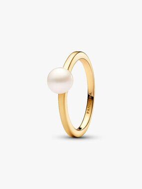 Pandora Treated Freshwater Cultured Pearl Ring